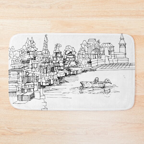Item preview, Venice Canals and Skyline, TeresaTown at Redbubble,  August 1, 2020 designed and sold by Mark Stansberry.