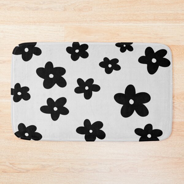 Item preview, Black and White Flower Pattern designed and sold by skgallery.