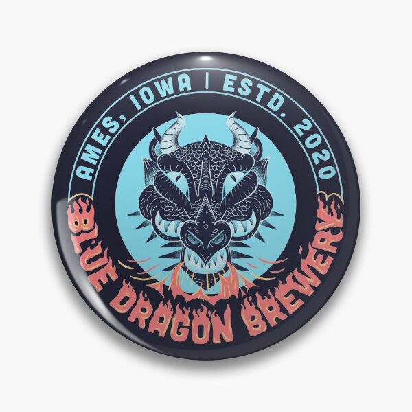 Item preview, Blue Dragon Brewery Logo designed and sold by JWannarka.