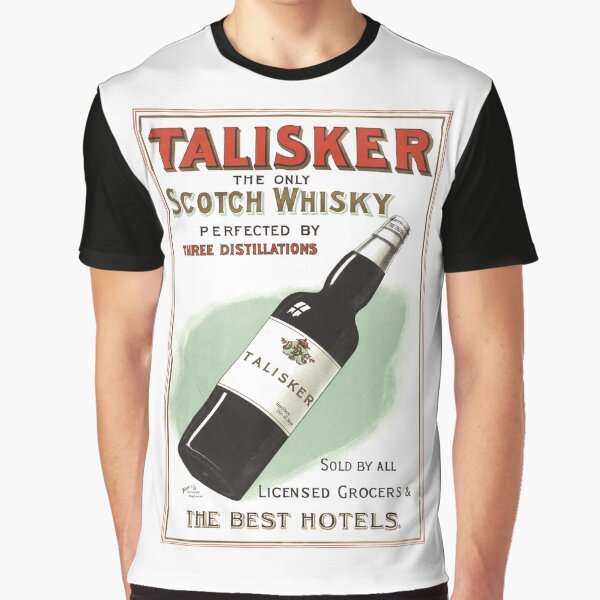 Item preview, Talisker Scotch Whisky Australian Vintage Poster designed and sold by karwilbedesigns.
