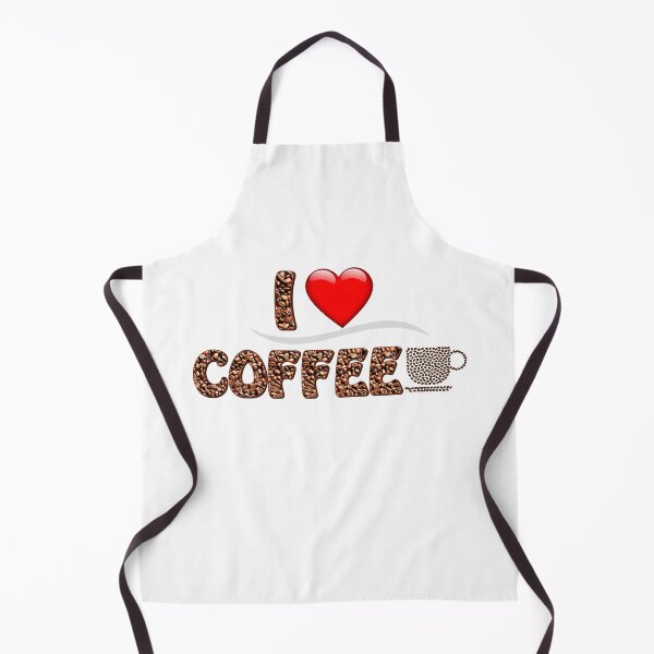 Item preview, I LOVE COFFEE designed and sold by DewDropDesigns.