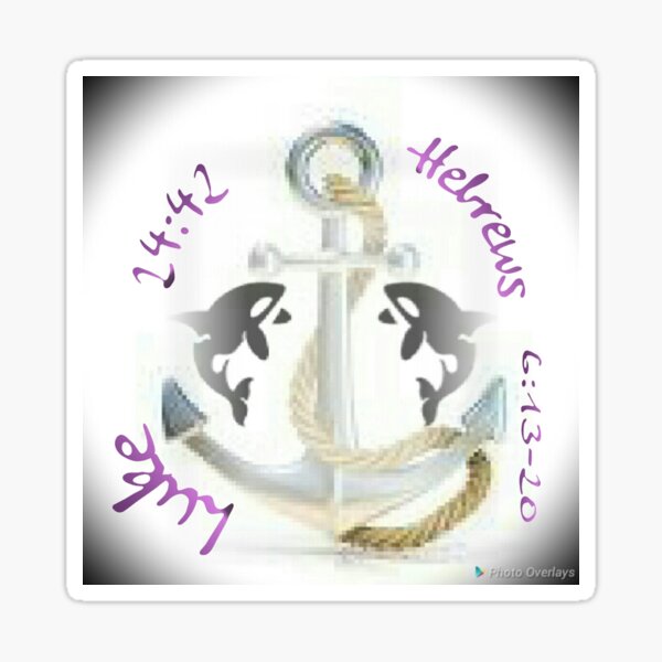 Anchor of God's Promises Sticker