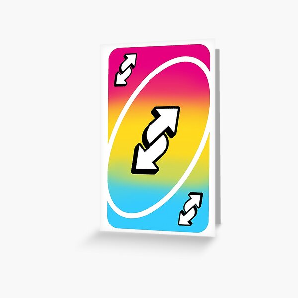 Cartes De Vœux Sur Le Theme Uno Reverse Redbubble