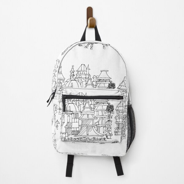 Item preview, Downtown Rome in the Evening,  TeresaTown at Redbubble,  August 2020 designed and sold by Mark Stansberry.