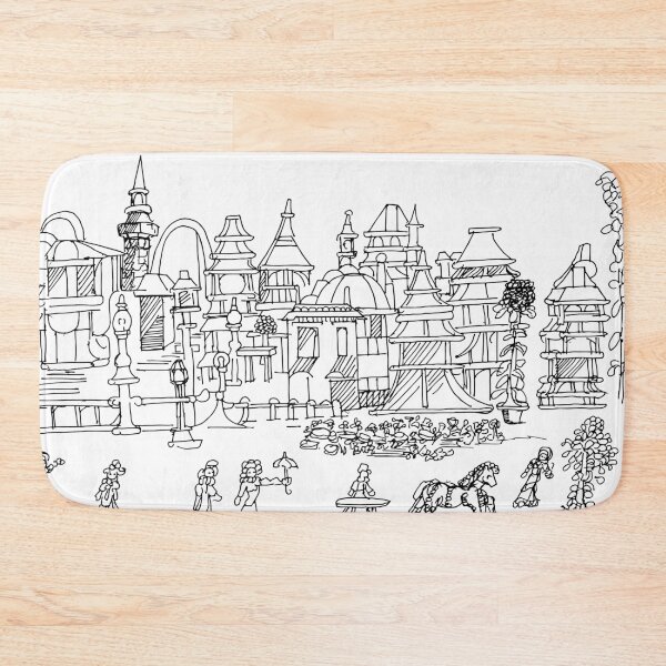 Item preview, Downtown Rome in the Evening,  TeresaTown at Redbubble,  August 2020 designed and sold by Mark Stansberry.