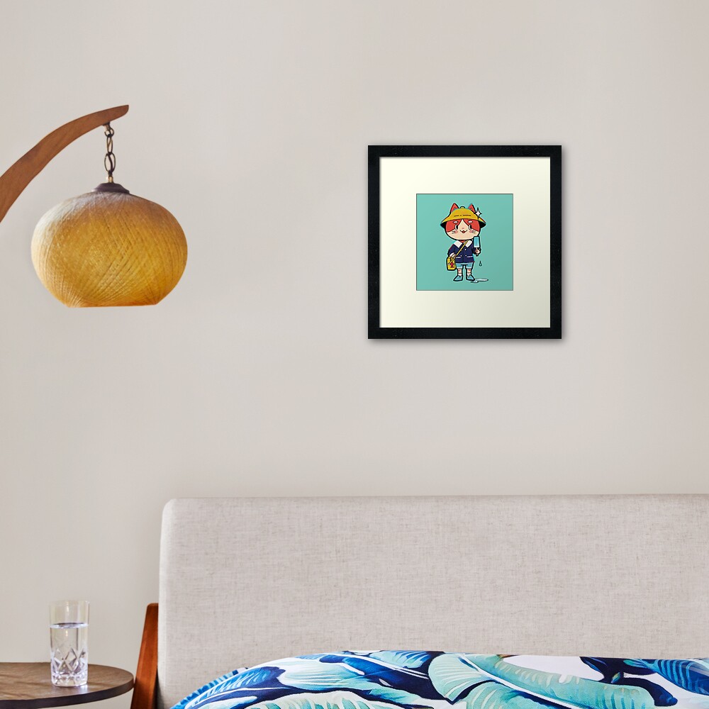 Item preview, Framed Art Print designed and sold by yogurtpan.
