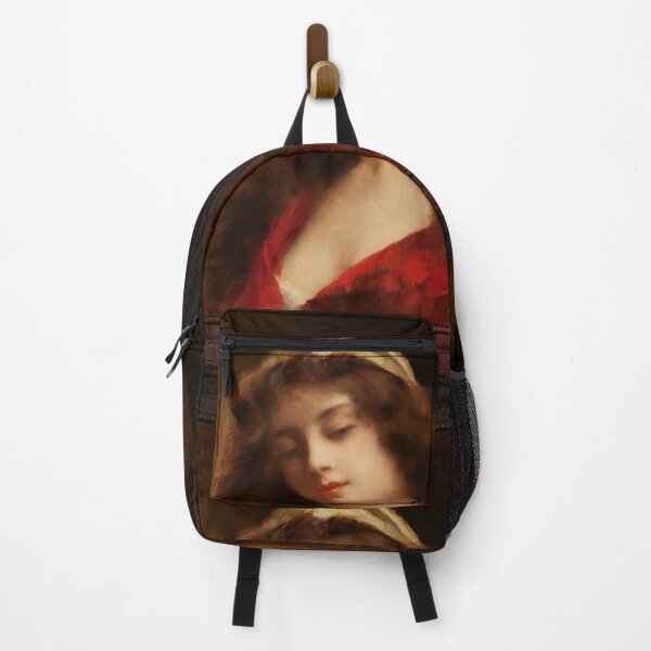 Item preview, Portrait Of A Girl by Angelo Asti Classical Fine Art Old Masters Reproduction designed and sold by Xzendor7 Digital Art Creations.