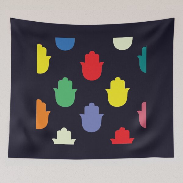 Item preview, Colorful Hamsa Pattern designed and sold by LightInTheDark.