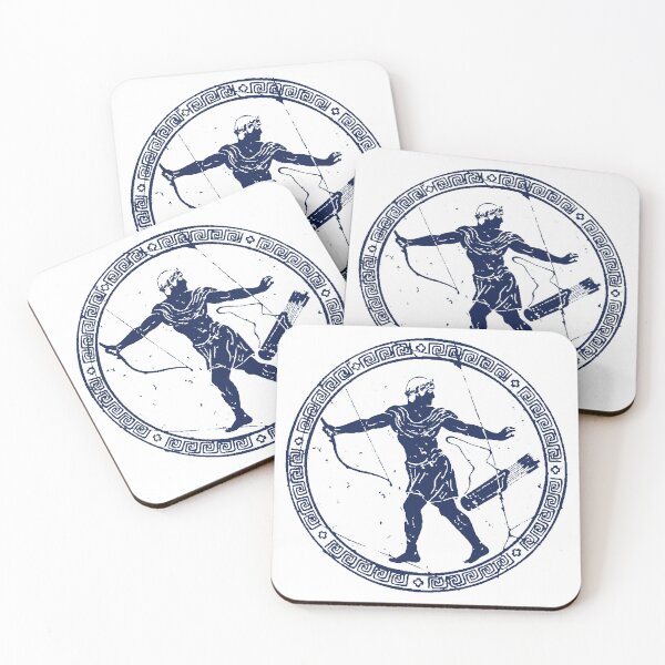 Item preview, Greek archer - white designed and sold by ForgottenArts.