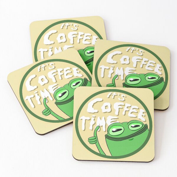 Item preview, it's coffee time designed and sold by imaginate-art.