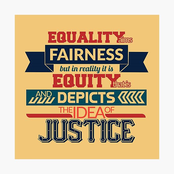 Item preview, Equity is the thing. designed and sold by jlbcy.