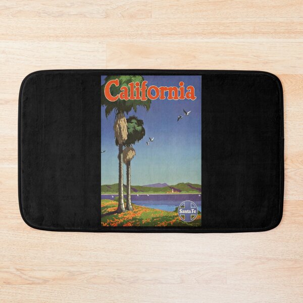 Item preview, California retro poster designed and sold by CorasPosters.