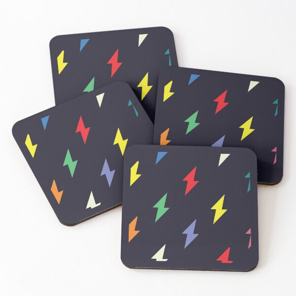 Item preview, Colorful Lightning Bolt Pattern designed and sold by LightInTheDark.