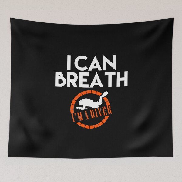 Item preview, I can breath, I'm a diver designed and sold by Camelot71.