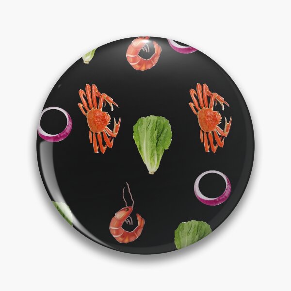 Item preview, crab and shrimp salad (black) designed and sold by MsTyson.