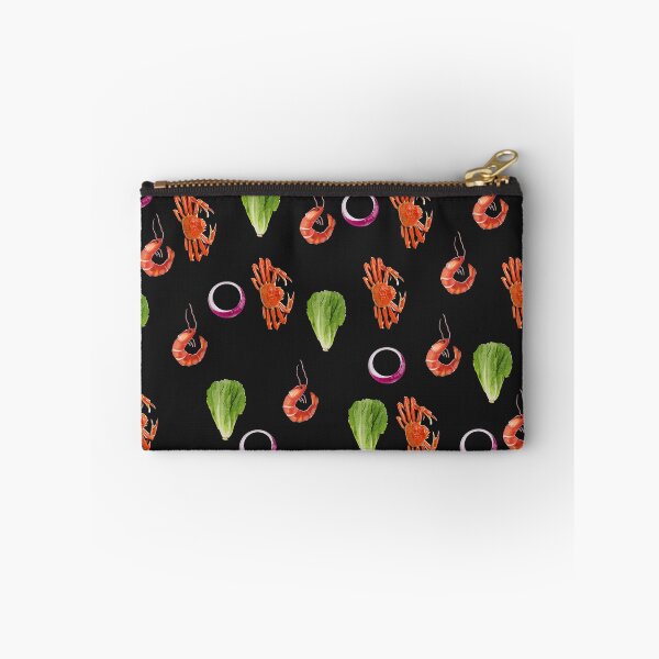 Item preview, crab and shrimp salad (black) designed and sold by MsTyson.
