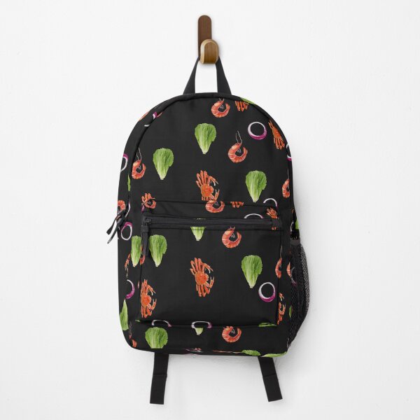 Item preview, crab and shrimp salad (black) designed and sold by MsTyson.