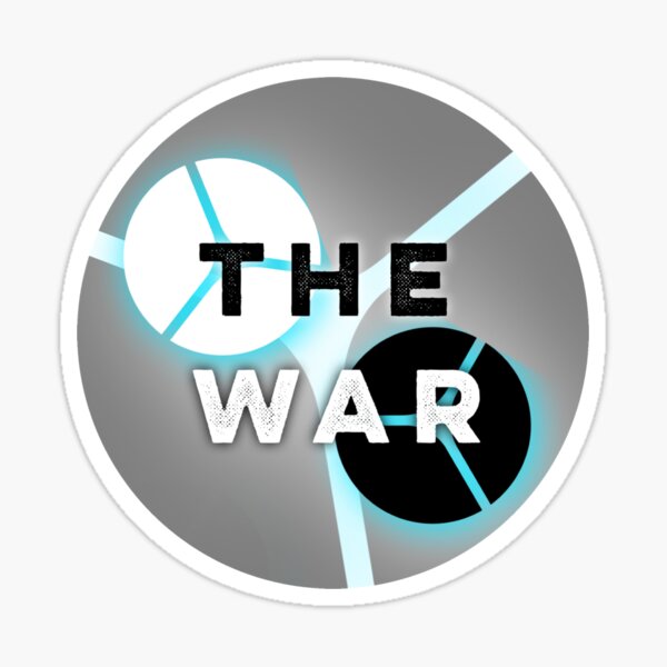"The War Logo" Sticker for Sale by phoenixtearspr | Redbubble