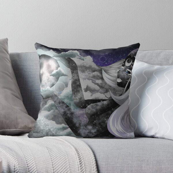 The Moon Goddess Throw Pillow