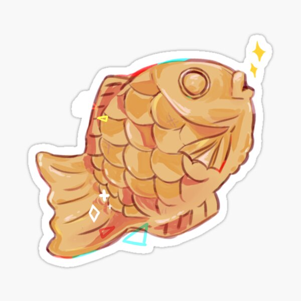 Taiyaki Fish Sticker