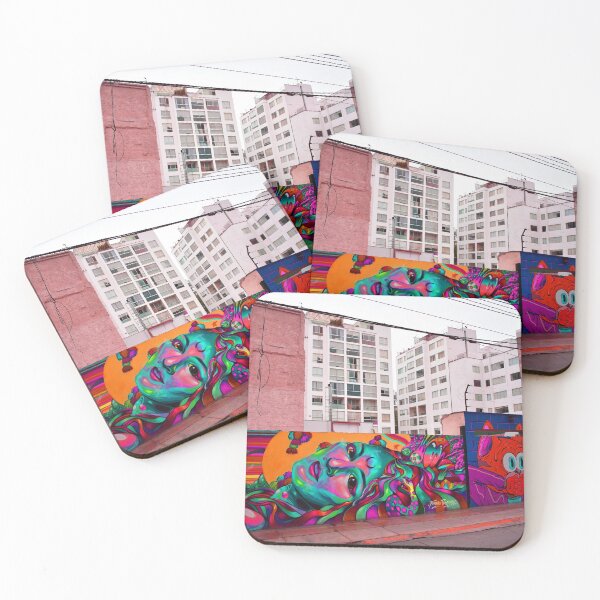 Item preview, Urban Mural in Lima, Peru (Red Hue) designed and sold by Jwmoore303.