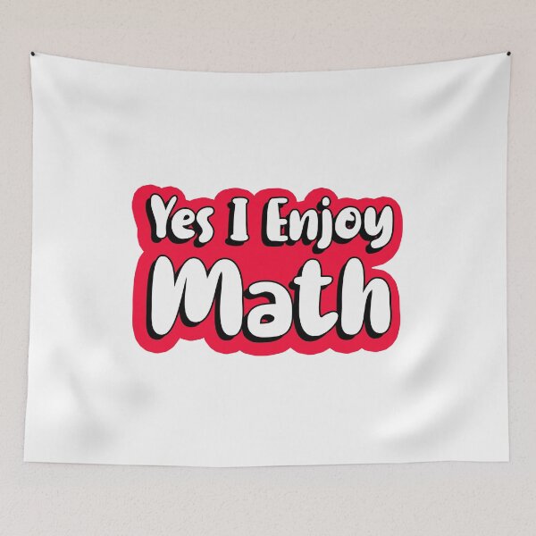 Item preview, Yes I Enjoy Math designed and sold by T-shirt For You.