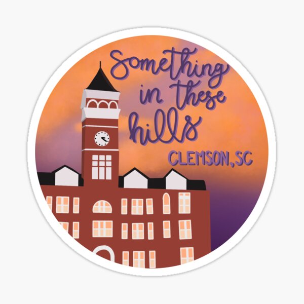 Something in these hills Sticker