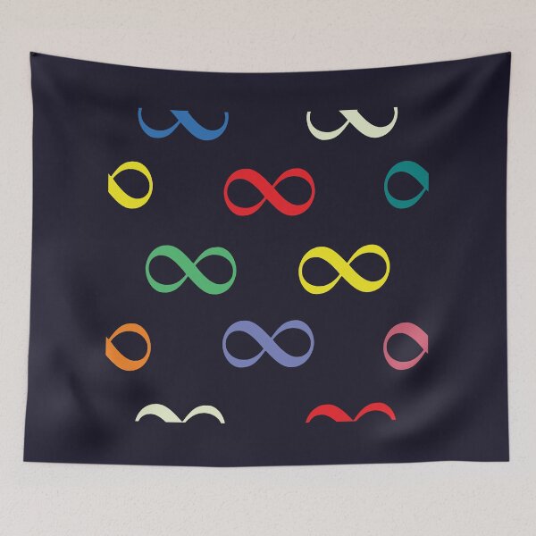 Item preview, Colorful Infinity Eternal Pattern designed and sold by LightInTheDark.