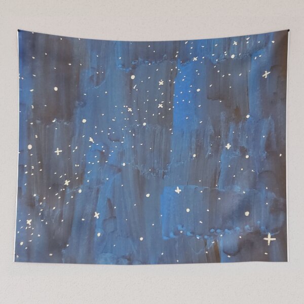 Item preview, Blue Night Sky designed and sold by ChicknDoodlSoup.