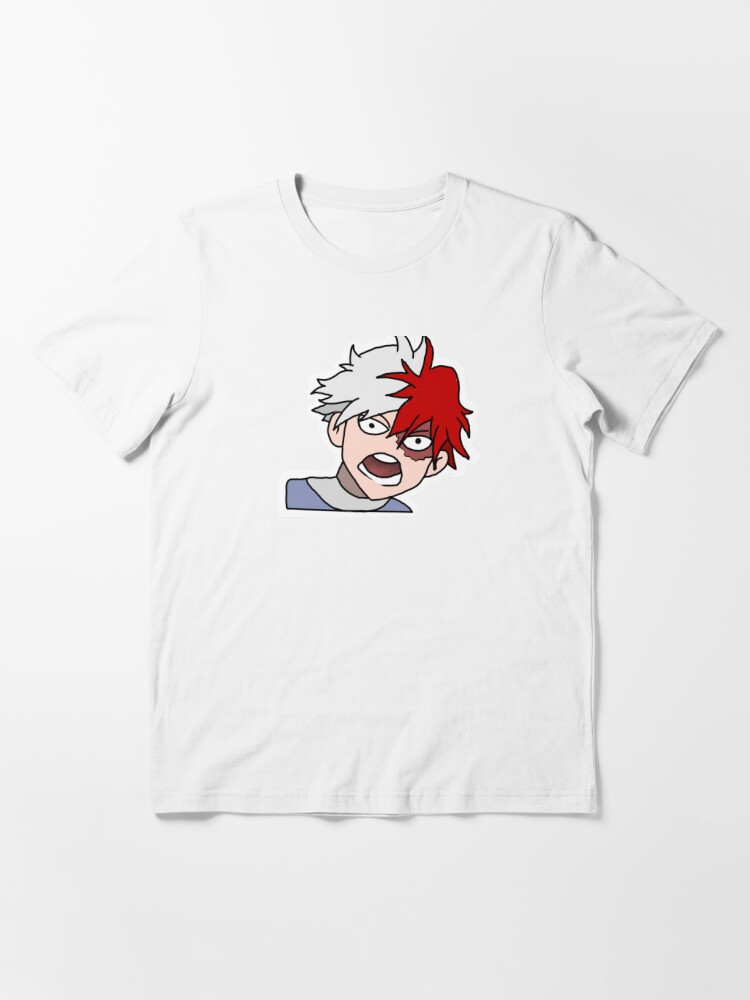 Low Quality Todoroki T Shirt By Dangernoodleart Redbubble