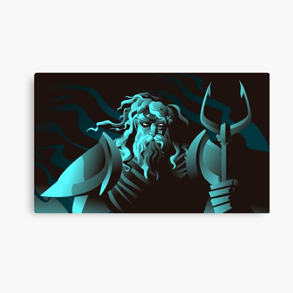 Impression Sur Toile Hades Dieu Des Enfers Par Matintheworld Redbubble