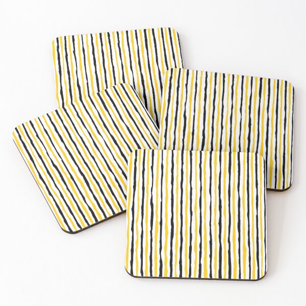 Item preview, Yellow Black and White Pattern designed and sold by masterbones.