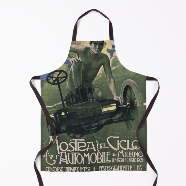 Artikelvorschau, 1905 Mostera dell Automobile retro poster entworfen und verkauft von CorasPosters.