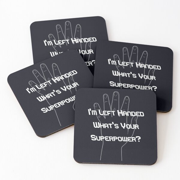 Item preview, I'm Left Handed What's Your Superpower? designed and sold by giftsbyminuet.