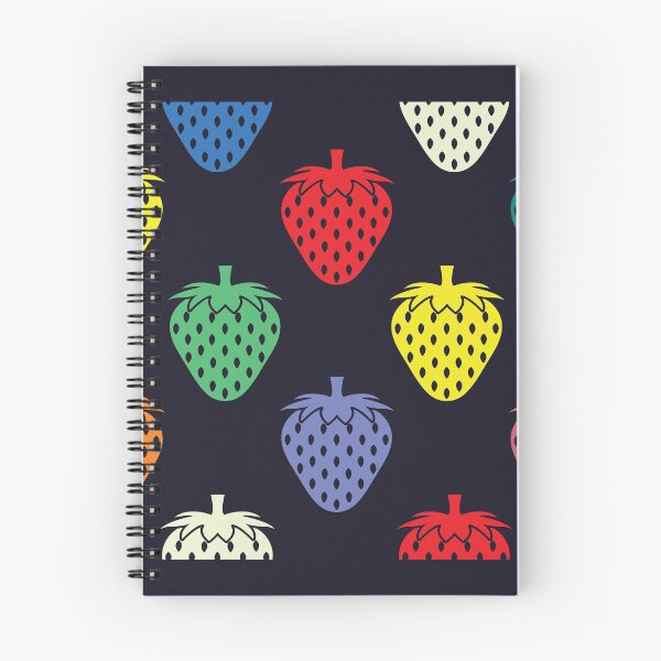 Item preview, Patrón de fruta de fresa colorida designed and sold by LightInTheDark.