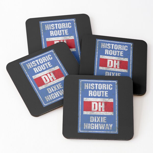 Item preview, Dixie Highway Historic Route Vintage Retro State Road Sign designed and sold by SpookshowDesign.