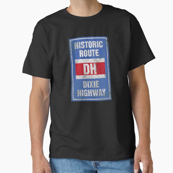 Item preview, Dixie Highway Historic Route Vintage Retro State Road Sign designed and sold by SpookshowDesign.