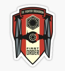 First Order Fighter Squadron Emblem Sticker