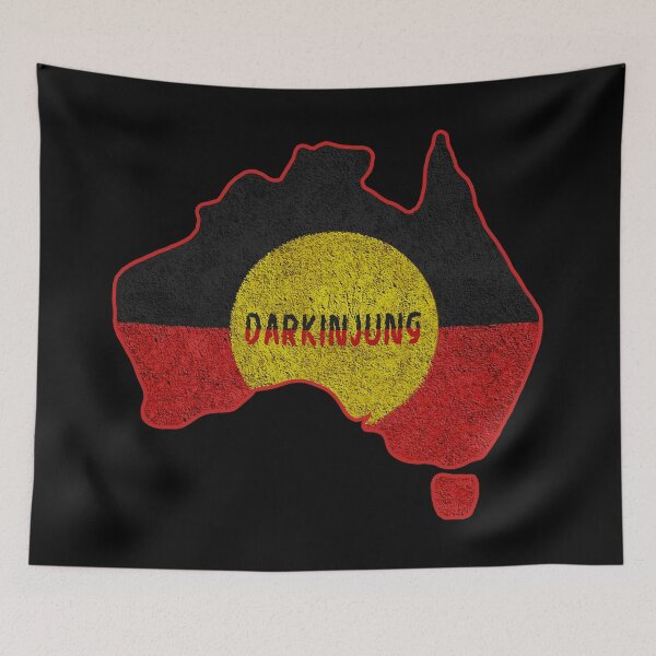 Item preview, Aboriginal Map Darkinjung designed and sold by GuessDesigns.