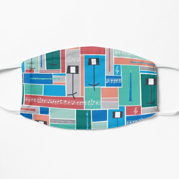 Flute and Oboe Flat Mask