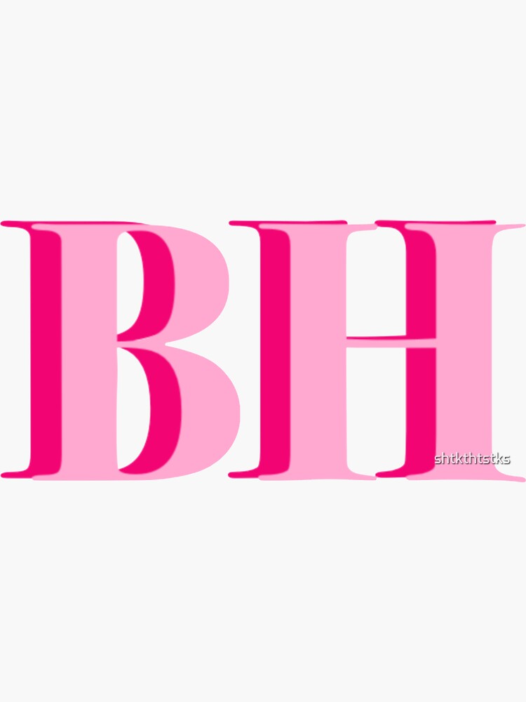 Thumbnail 3 of 3, Sticker, BH - Baruch Hashem designed and sold by shtkthtstks.