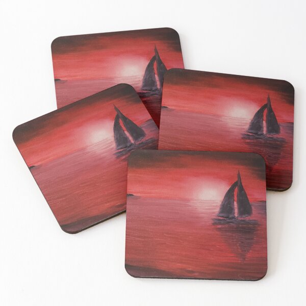 Item preview, Red Sea oil painting by tabitha kremesec designed and sold by Tabitha Kremesec.