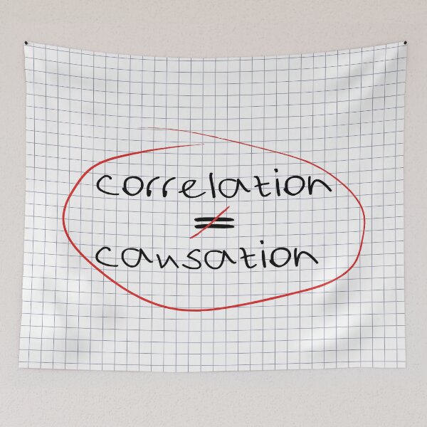 Item preview, Correlation Does Not Equal Causation designed and sold by midwifesmarket.