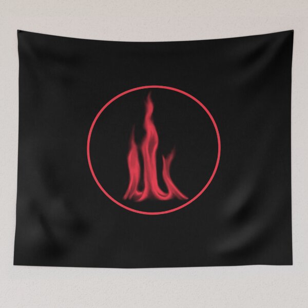 Item preview, Circular Flame - Red Fire designed and sold by SMilllar.