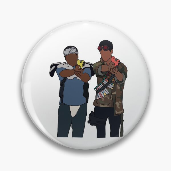 Item preview, Troy and Abed Playing Paintball (In the toon of Troy and Abed in the morning) designed and sold by Antoni H.