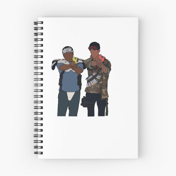 Item preview, Troy and Abed Playing Paintball (In the toon of Troy and Abed in the morning) designed and sold by Antoni H.