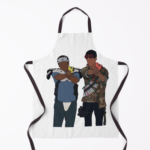 Item preview, Troy and Abed Playing Paintball (In the toon of Troy and Abed in the morning) designed and sold by Antoni H.