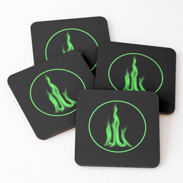 Item preview, Circular Flame - Green Fire designed and sold by SMilllar.