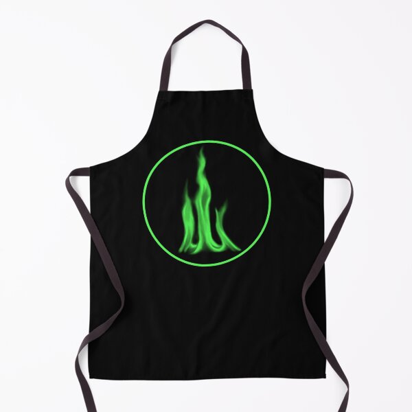 Item preview, Circular Flame - Green Fire designed and sold by SMilllar.