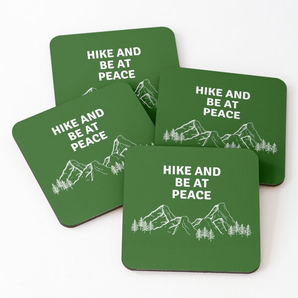Item preview, Hike and Be at Peace designed and sold by AdventurePrints.